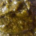 El cooksnap de Francisco Álvarez cuando hizo Pesto de albahaca.