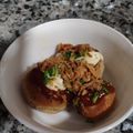 El cooksnap de milano cuando hizo Takoyaki 🇯🇵 de pulpo 🐙 fáciles en sartén sin molde con salsa Tonkatsu Bulldog.