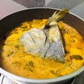 Cooksnap ummi zahin semasa beliau membuat Gulai Kari Ikan Merah 🤤.