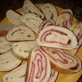 El cooksnap de Vane Farina cuando hizo Pan relleno con jamón y queso.