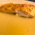 El cooksnap de Marieta cuando hizo Salmón al horno a la naranja.