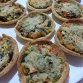 El cooksnap de Debby 🍒 cuando hizo Masa tarteletas saladas.