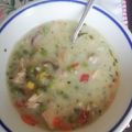 Viola Menyhárt Cooksnap-ja, amikor elkészítette a(z) Tejszínes- tárkonyos csirkeragu leves 🍴 receptet.