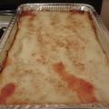 kiababe's cooksnap of when they made Lasagna.