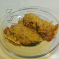 El cooksnap de Antonio Silvestre cuando hizo Calabacín relleno de carne picada.
