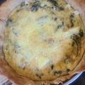 El cooksnap de Maria Laura Abelenda cuando hizo Tarta de espinaca, cebolla y queso.