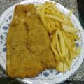 El cooksnap de Mario H. Davi cuando hizo Milanesas de pejerrey al disco de arado 🎣🐟.