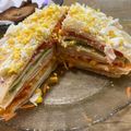 El cooksnap de Lu Patti cuando hizo Torre de panqueques.