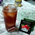𝒳𝓇𝓊𝓈𝑜𝓊𝓁𝒶 𝒦𝑜𝓃𝓉𝑜𝓅𝑜𝓊𝓁𝑜𝓊's cooksnap of when they made Strawberry and raspberry iced tea.