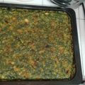 El cooksnap de ADRIANA BELTRAN cuando hizo Torta plátano con espinaca y queso.