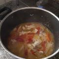 El cooksnap de caritocomisso cuando hizo Escabeche de pollo para conservas.