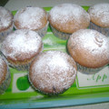 El cooksnap de silvia dujan cuando hizo Muffins de dulce de leche y chips de chocolate.