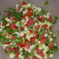 El cooksnap de Patricia Perez cuando hizo Pico de Gallo Tico (Chimichurri).