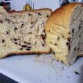 El cooksnap de Karen Zubiaurre cuando hizo Pan brioche de yogur con pepitas de chocolate (panificadora).