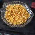 Pinal Patel's cooksnap of when they made સ્પાઈસી ગાર્લિક સેવ મમરા.