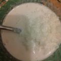 El cooksnap de Esther Soto cuando hizo Arroz con leche.