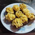 El cooksnap de elpla10 cuando hizo Champis rellenos de jamón y queso en AirFryer.