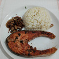 El cooksnap de Shirley cuando hizo Salmón a la plancha con arroz 🐟🍚.