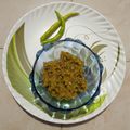 Harsha Solanki का कुकस्नैप जब उन्होंने कोल्हापुरी हरी मिर्च का ठेचा (kolhapuri hari mirch ka thecha recipe in Hindi) बनाया था।