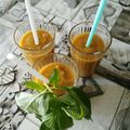 El cooksnap de Sara A.Q. cuando hizo Smoothie de Manzana, Zanahoria, Naranja y Albahaca.