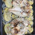 El cooksnap de Rodin cuando hizo Dorada al horno con finas hierbas, limón y patatas asadas 🤩.