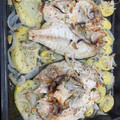 El cooksnap de Rodin cuando hizo Dorada al horno con finas hierbas, limón y patatas asadas 🤩.
