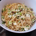 El cooksnap de Becky cuando hizo Pasta fresca con requesón y pistachos al limón.