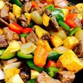 Cooksnap của teo ngẻo tèo ngeo khi họ làm theo món Bò lúc lắc