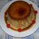 El cooksnap de Mari Carmen cuando hizo Flan tres leches Johnny Walker con frutas secas.