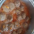 El cooksnap de WillyGeo cuando hizo Albóndigas de carne en salsa.
