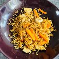 Lagler Ákos Cooksnap-ja, amikor elkészítette a(z) Zöldséges-húsos tészta receptet.