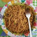 Cooksnap dari Tjandra Ratna Dewi untuk resep Mie Goreng pelengkap Nasi Kuning