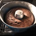 El cooksnap de Annye Bustamante cuando hizo Torta de Chocolate 'Blancaflor'.
