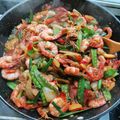 รูป Cooksnap ของ Apiradee Dokbua เมื่อเขาทำ กุ้งผัดพริกเผา