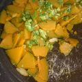Cooksnap của Nguyễn Xuân Đại khi họ làm theo món Bí đỏ xào tỏi