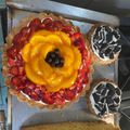 El cooksnap de Vanessa Münch cuando hizo Tarta de frutas.