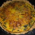 El cooksnap de Roma cuando hizo Tarta de pollo y espinacas.