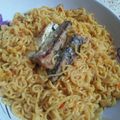 Walies Cuisine 's cooksnap of when they made Noodle with sardine.