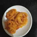Vanshika Mulchandani's cooksnap of when they made Instant Jalebi.