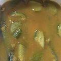 Cooksnap Halida Dahalan semasa beliau membuat Tempoyak ikan kembung.