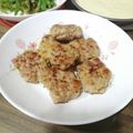 小儀廚房 的 【影片】鹹蛋煎肉餅 cooksnap