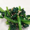 samknot's cooksnap of when they made Spinach with Sesame Dressing.