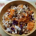 Cooksnap από nitsa στη συνταγή Σαλάτα με λάχανο, καρότο, φρούτα και ξηρούς καρπούς