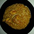 El cooksnap de Patricia cuando hizo Arroz caldoso con jamoncitos de pollo.