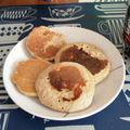 El cooksnap de Kathy Laborde Inostroza cuando hizo Panqueque de plátano-Avena Sin leche.