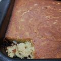 El cooksnap de Pámela Pérez cuando hizo Sopa paraguaya esponjosa .