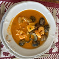 El cooksnap de Marita AdM cuando hizo Sopa de pescado.