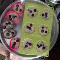 El cooksnap de Evelyn Schieve cuando hizo Cupcake de arándanos.