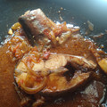 El cooksnap de Juliana Hernández cuando hizo Bagre encebollado picante.
