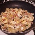El cooksnap de Cinthya Lizbeth SC cuando hizo Huevo Revuelto Sonorense.